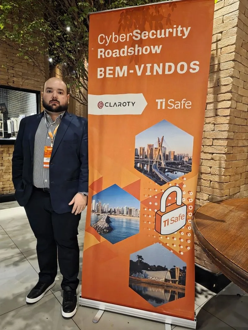 TI Safe Roadshow BH 2025, Cibersegurança OT, registro fotográfico